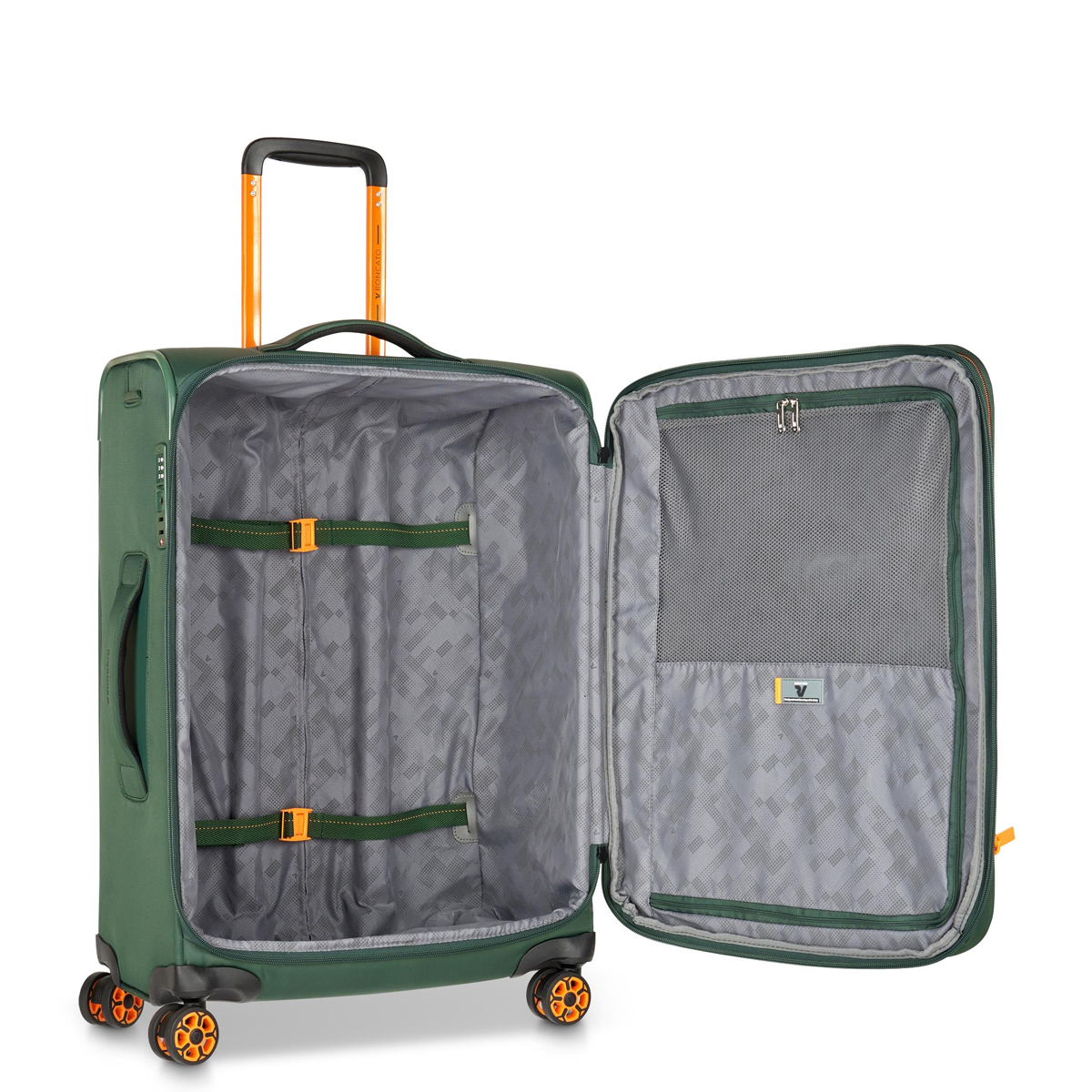 Roncato Trolley Medio Espandibile Move 64 cm Verde Mimetico - 4 Roncato Trolley Medio Espandibile Move 64 cm Verde Mimetico - 4