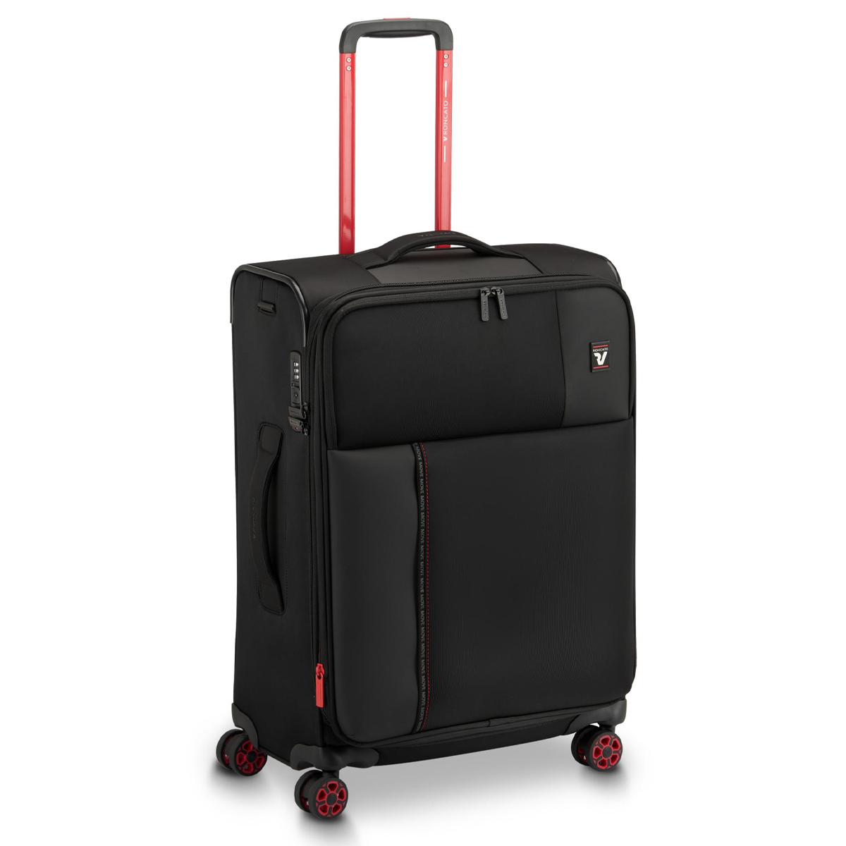 Roncato Trolley Medio Espandibile Move 64 cm Nero Fumo - 2 Roncato Trolley Medio Espandibile Move 64 cm Nero Fumo - 2