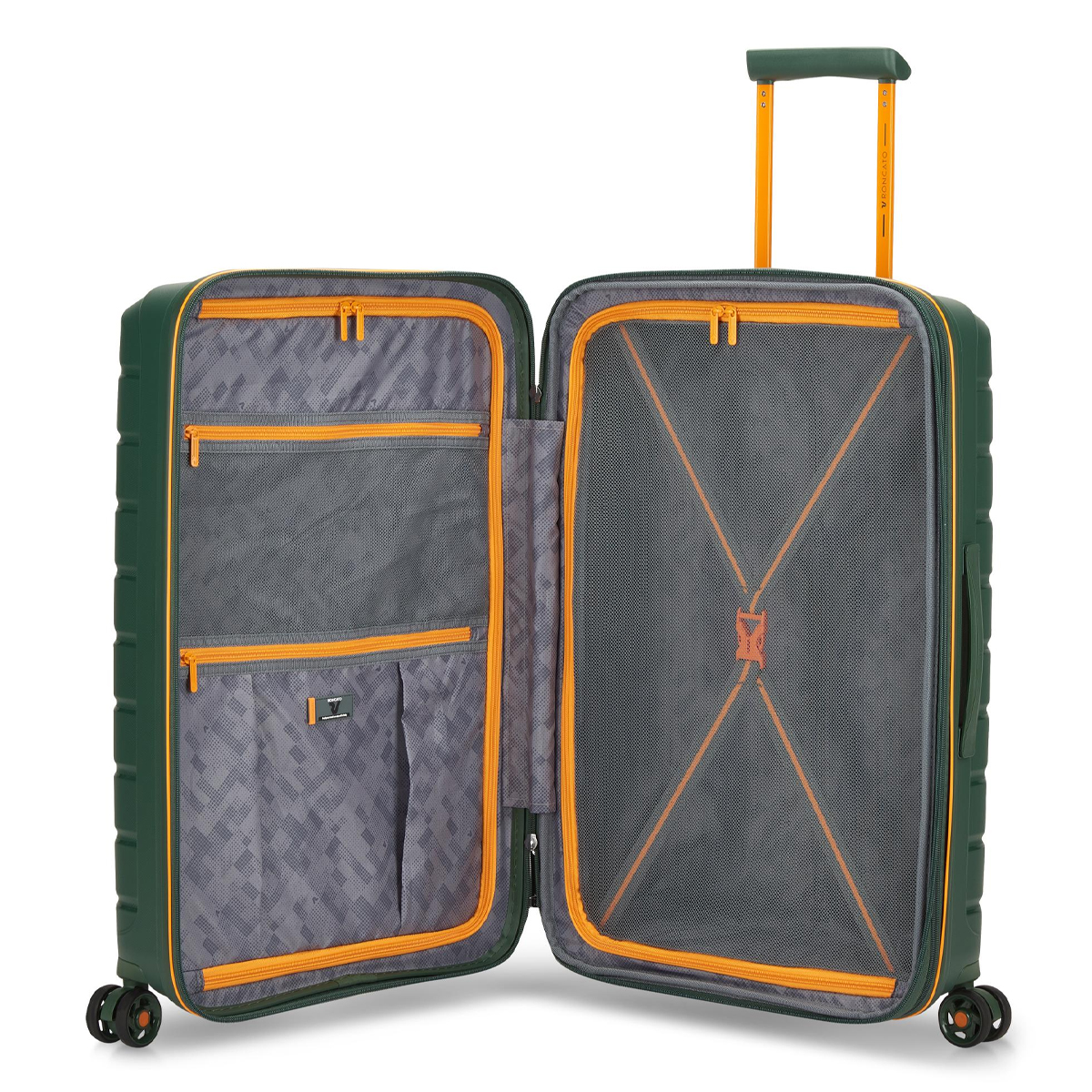 Roncato Trolley Medio Espandibile B-Flying 68 cm Verde Mimetico - 4 Roncato Trolley Medio Espandibile B-Flying 68 cm Verde Mimetico - 4