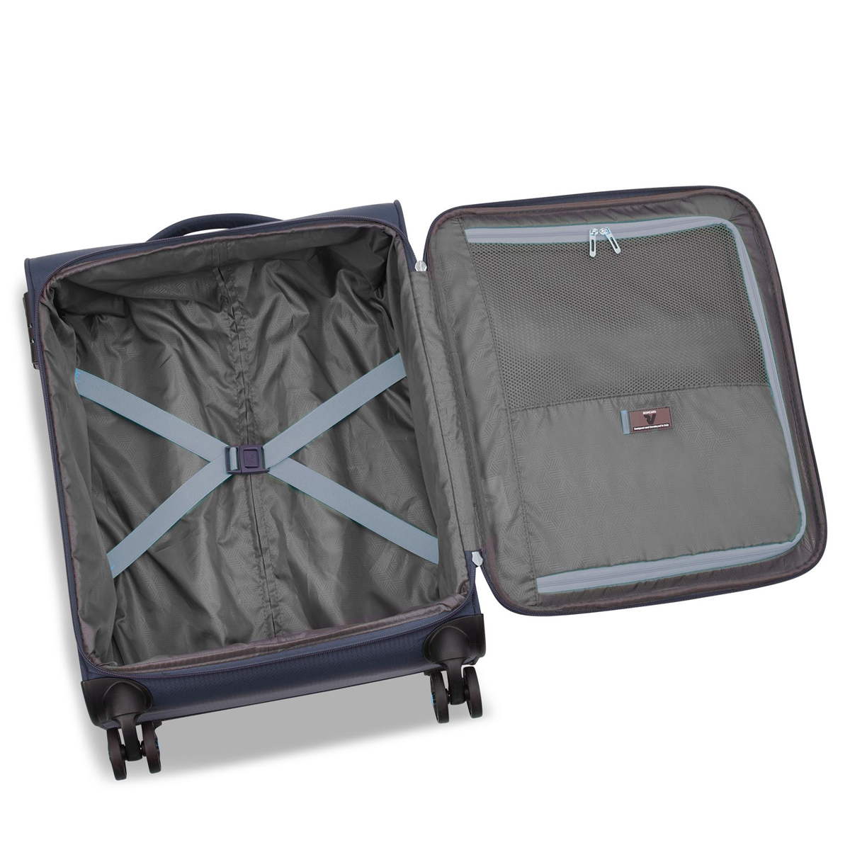 Roncato Bagaglio a mano Lite Soft 55 cm Blu Navy - 4 Roncato Bagaglio a mano Lite Soft 55 cm Blu Navy - 4