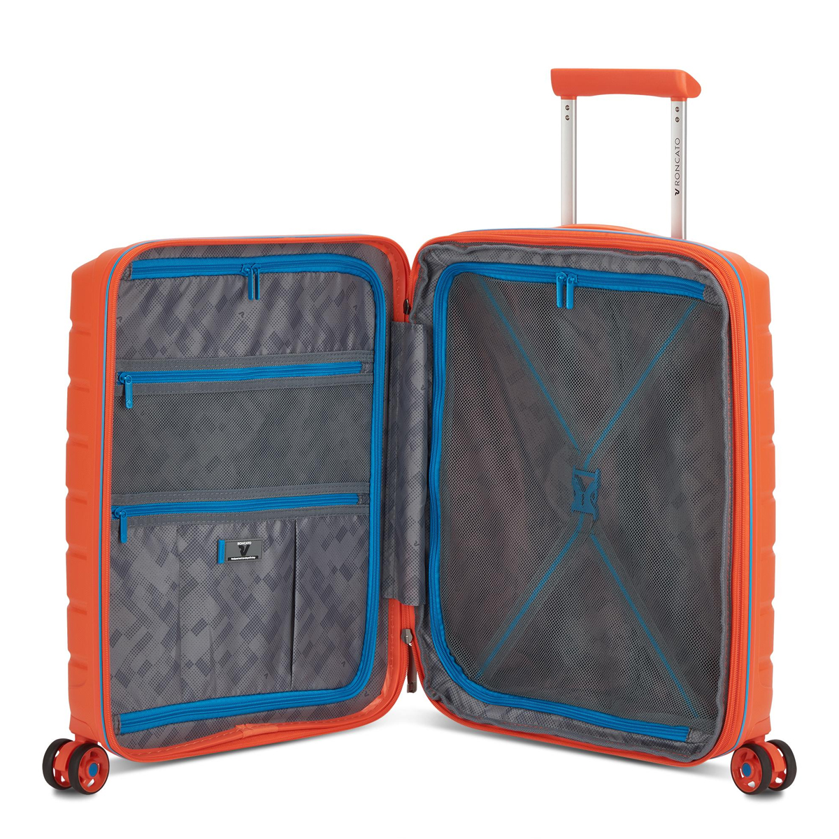 Roncato Bagaglio a mano Espandibile B-Flying 55 cm Arancio Brillante - 4