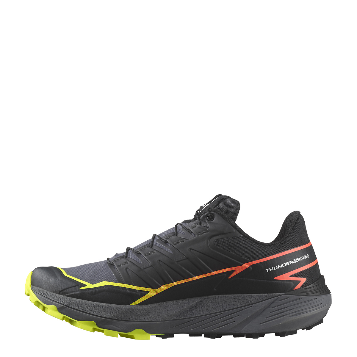 SALM Scarpe da trail running Thundercross Black Quiet Shade Fiery Coral - 3