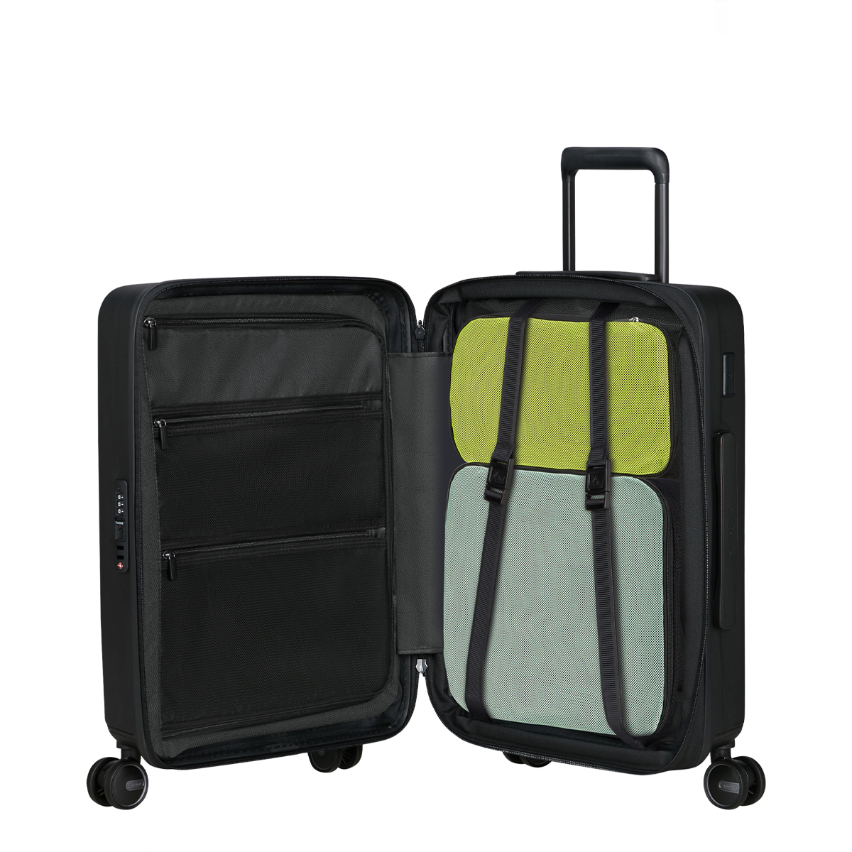 Samsonite Restackd Spinner 55 cm Expandable Cabin Luggage - 3 Samsonite Restackd Spinner 55 cm Expandable Cabin Luggage - 3