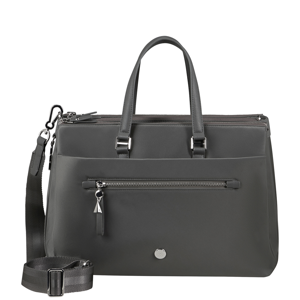 Samsonite Borsa a mano Porta PC Karissa Evo 14.1" Gunmetal Green - 1 Samsonite Borsa a mano Porta PC Karissa Evo 14.1" Gunmetal Green - 1