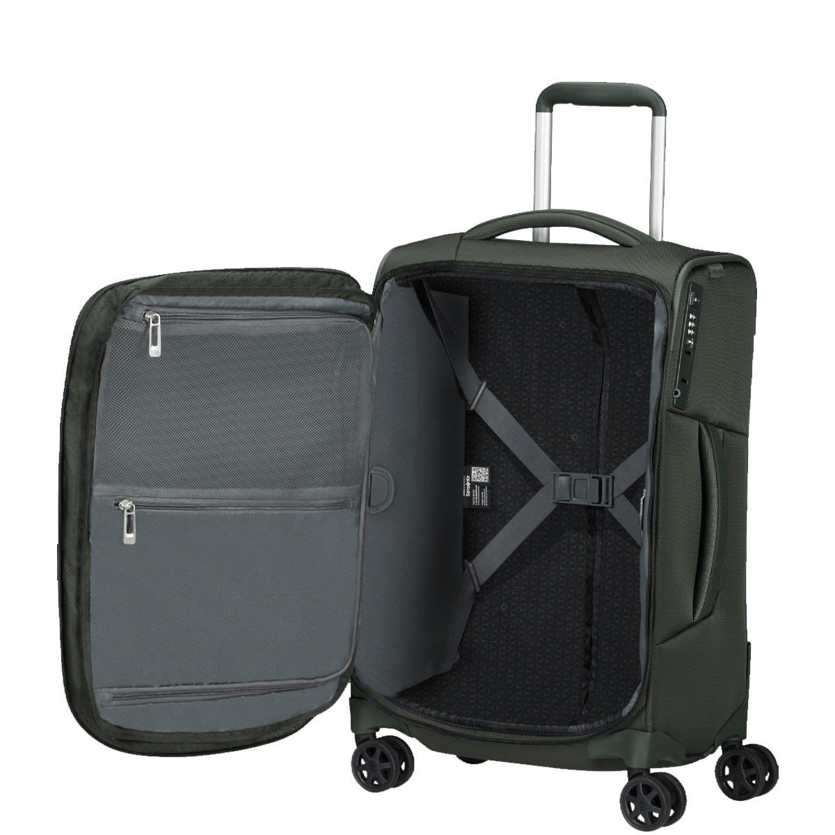 Samsonite Trolley Bagaglio a Mano Respark Spinner Exp. 55 cm - 3 Samsonite Trolley Bagaglio a Mano Respark Spinner Exp. 55 cm - 3