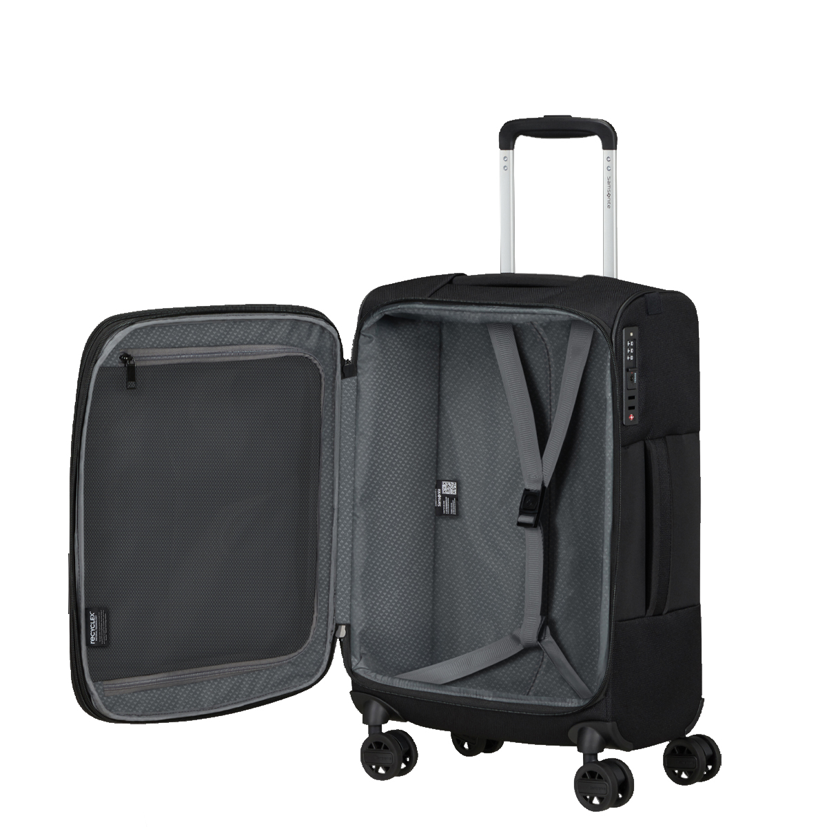 Samsonite Trolley Bagaglio a Mano Vaycay Spinner Exp. 55 cm - 3