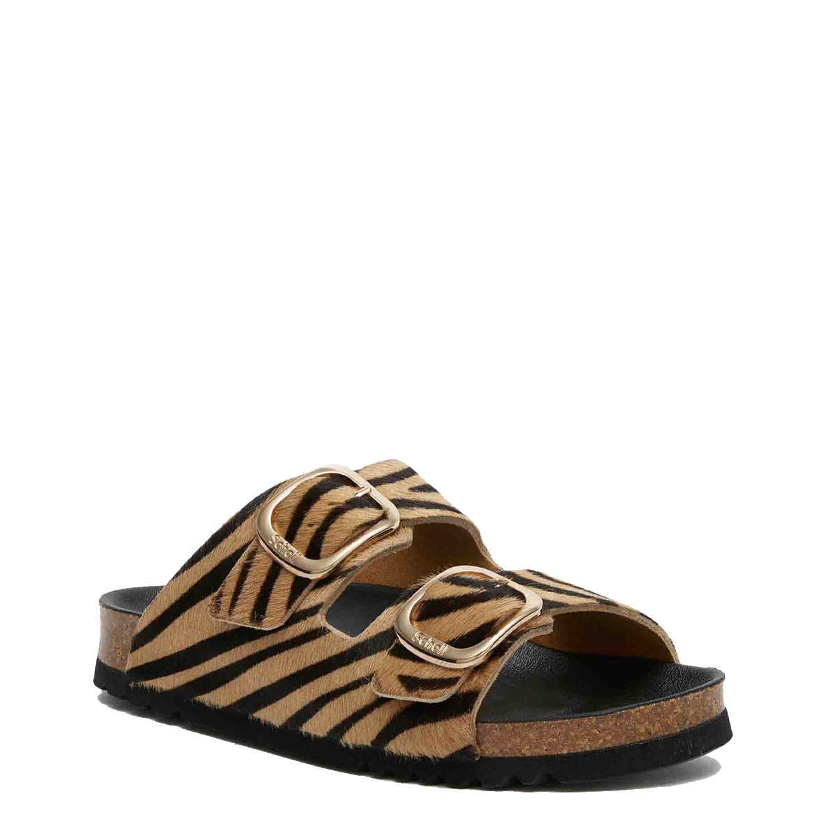 Scholl Sandali Noelle Zebra Beige Black - 2 Scholl Sandali Noelle Zebra Beige Black - 2