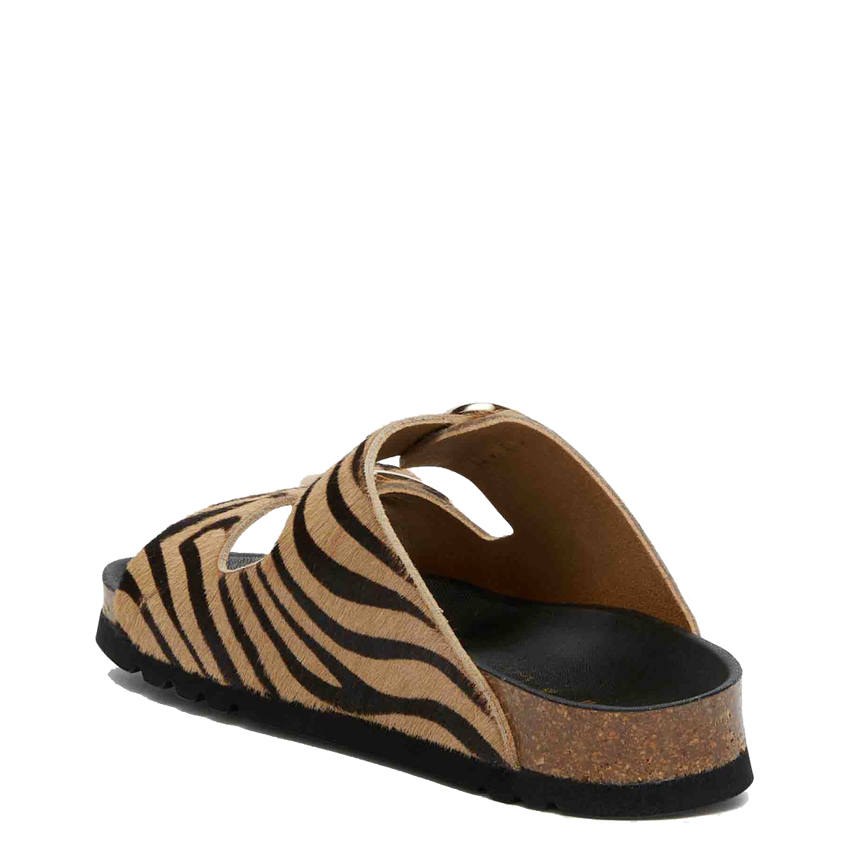 Scholl Sandali Noelle Zebra Beige Black - 4 Scholl Sandali Noelle Zebra Beige Black - 4