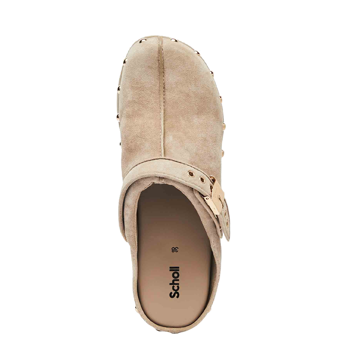Scholl Sabot Pescura Phoebe Dark Beige - 3 Scholl Sabot Pescura Phoebe Dark Beige - 3