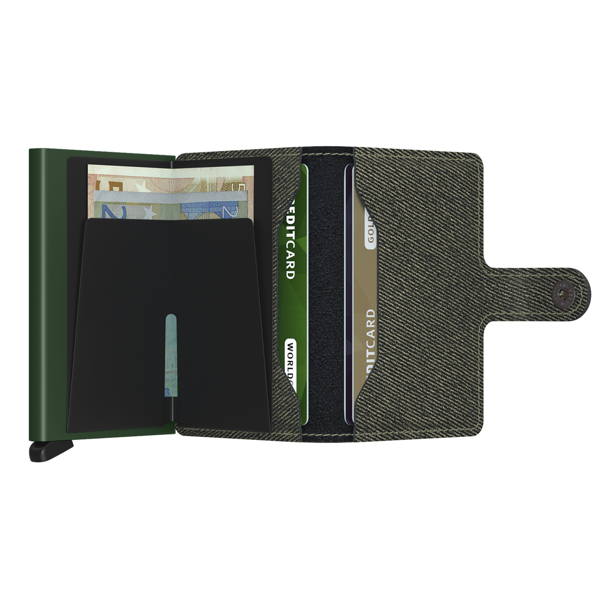 Secrid Miniwallet Twist RFID Green - 5 Secrid Miniwallet Twist RFID Green - 5