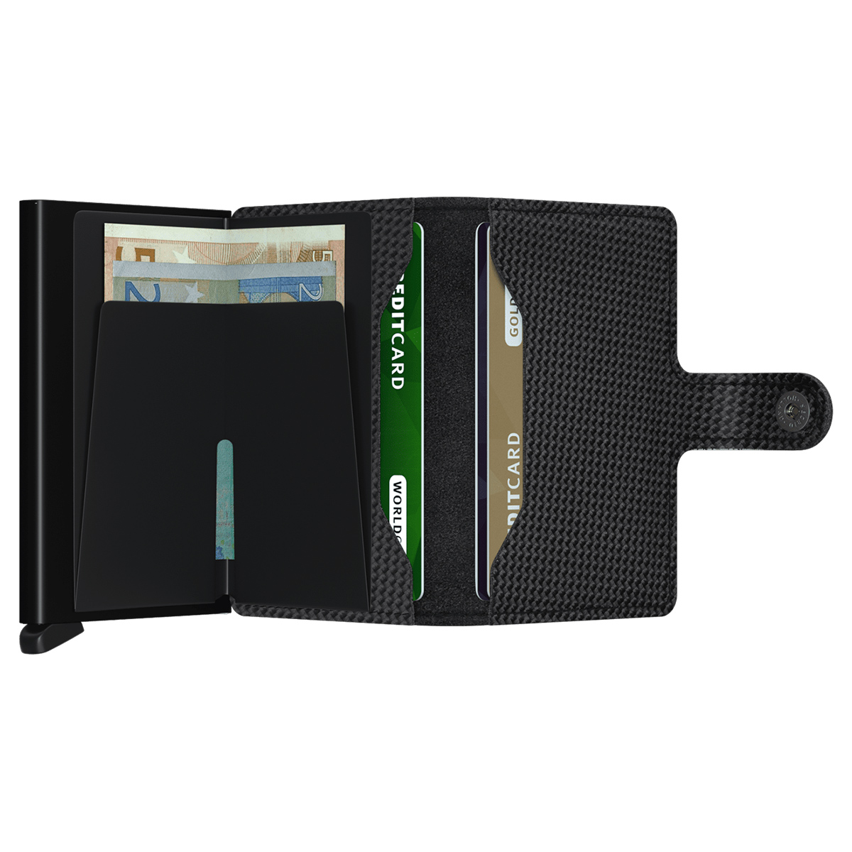 Secrid Miniwallet Carbon RFID Black - 4 Secrid Miniwallet Carbon RFID Black - 4