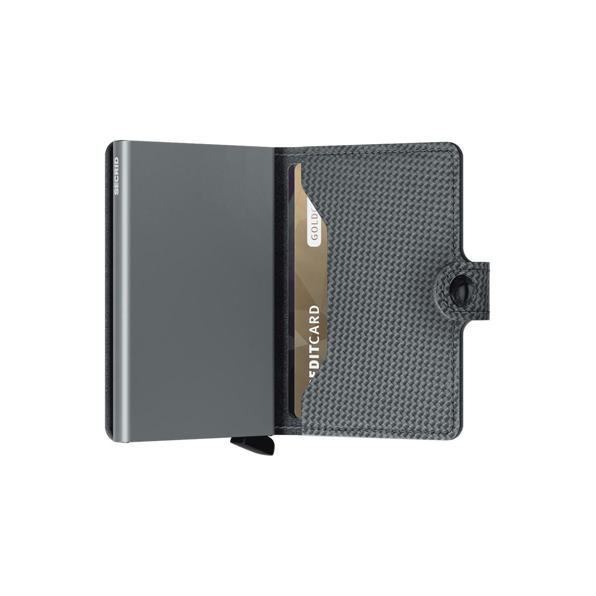 Secrid Miniwallet Carbon RFID Cool Grey - 3 Secrid Miniwallet Carbon RFID Cool Grey - 3