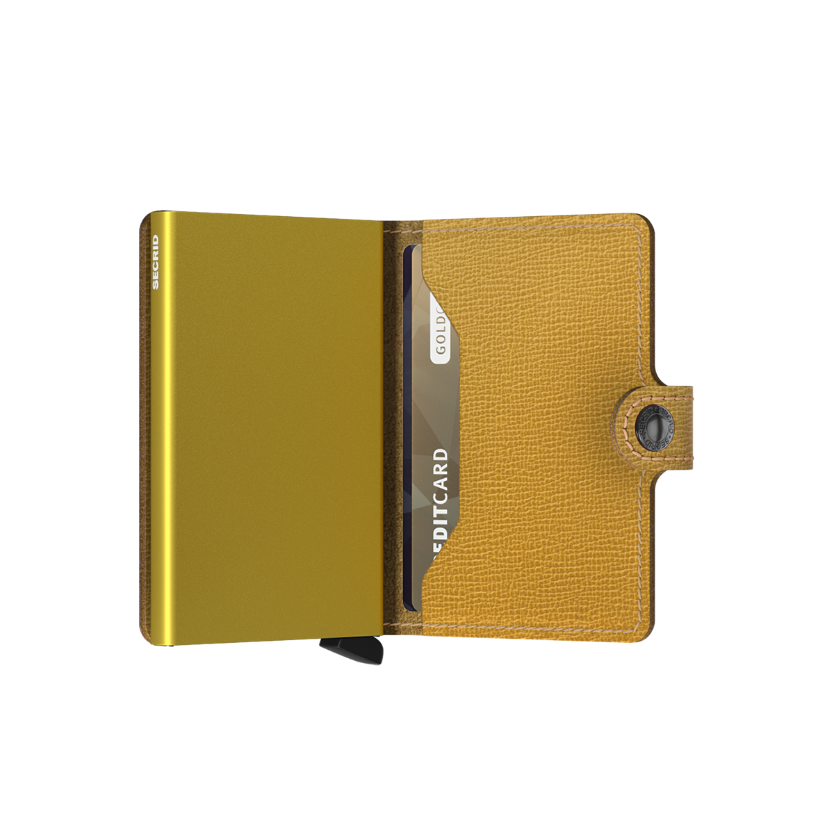 Secrid Miniwallet Crisple RFID Ochre - 3 Secrid Miniwallet Crisple RFID Ochre - 3