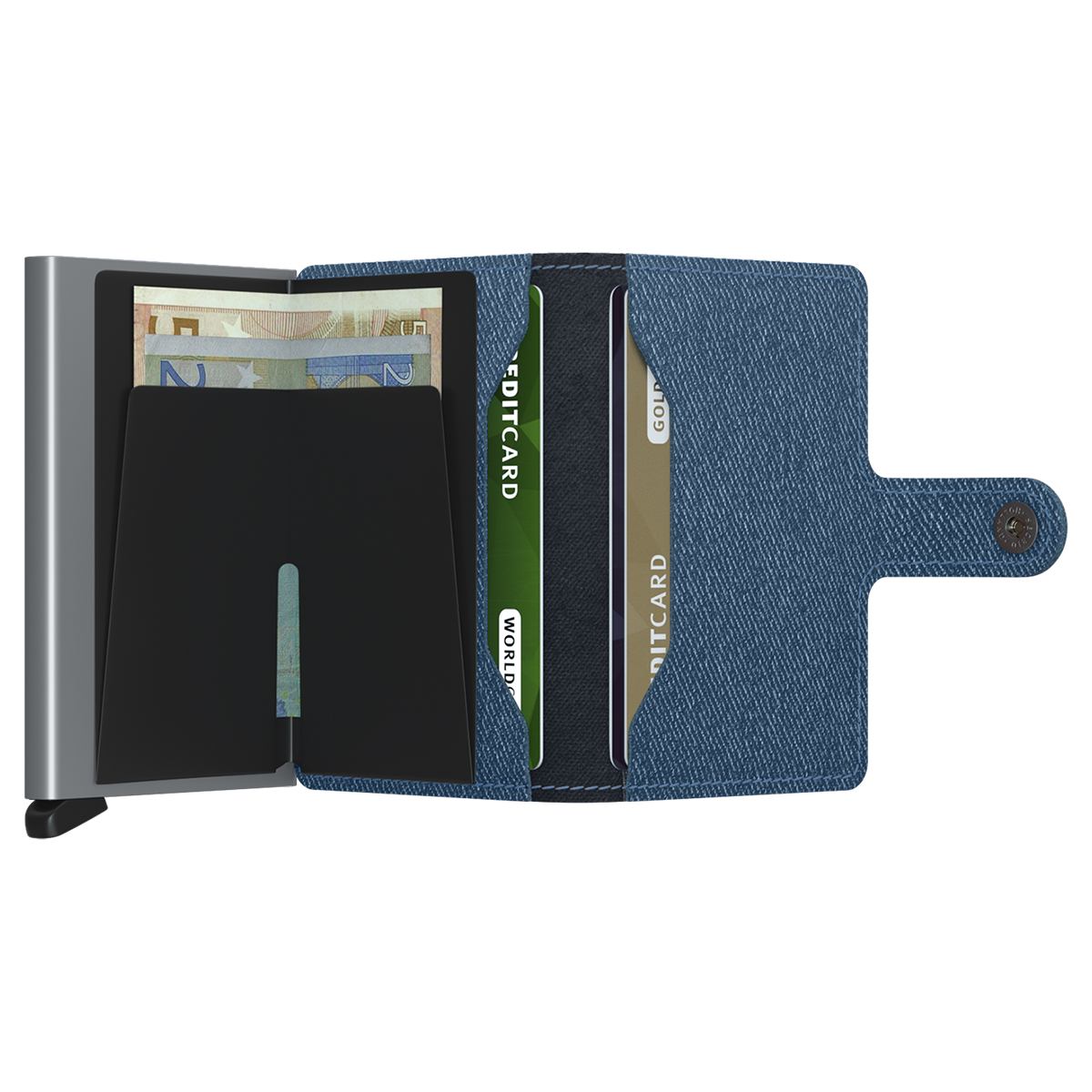 Secrid Miniwallet Twist RFID Jeans Blue - 4 Secrid Miniwallet Twist RFID Jeans Blue - 4