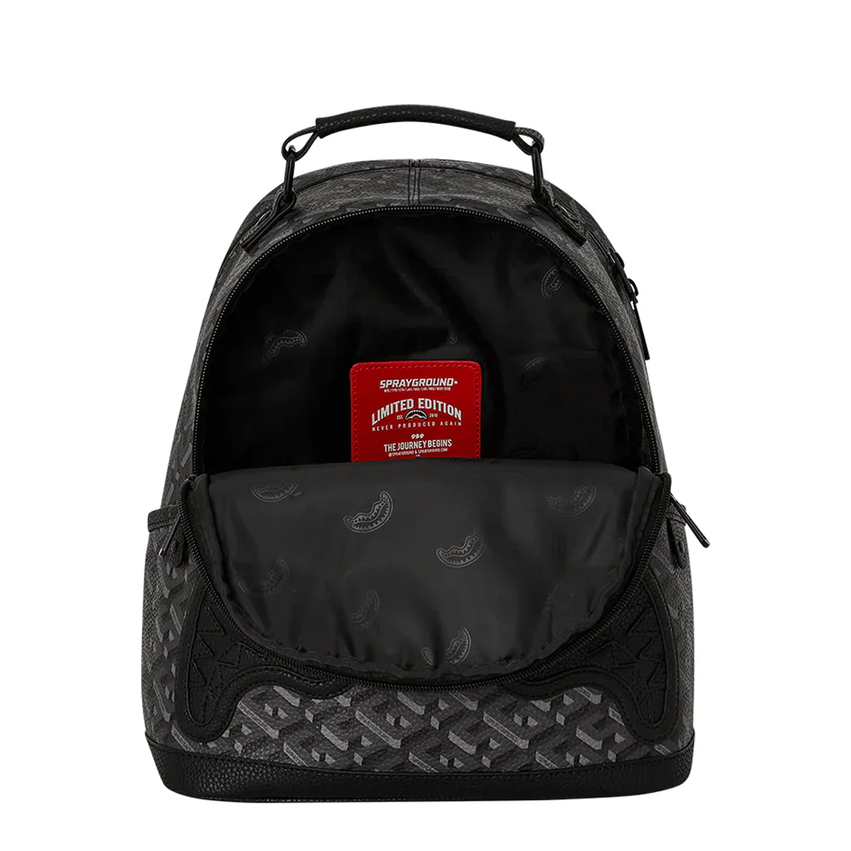 Sprayground Zaino Small 3DSG Blackout Savage Limited Edition - 6 Sprayground Zaino Small 3DSG Blackout Savage Limited Edition - 6