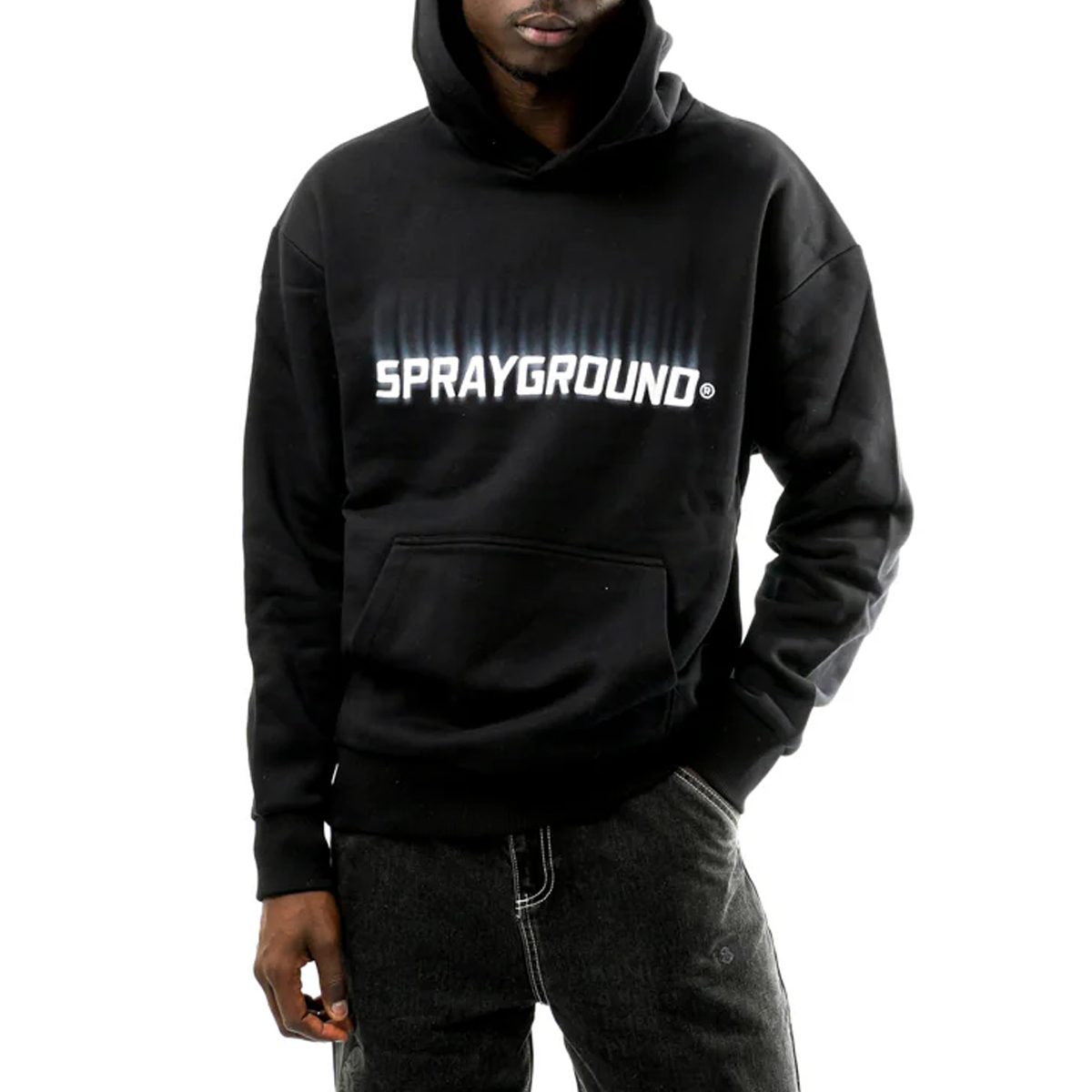 Sprayground Felpa Shaded Embroidery Blk - 1 Sprayground Felpa Shaded Embroidery Blk - 1
