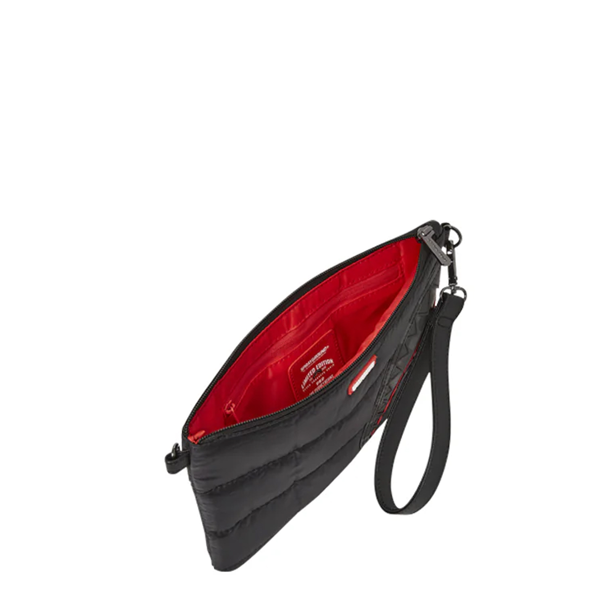 Sprayground Pochette Black Puffer Grey Check Limited Edition - 2 Sprayground Pochette Black Puffer Grey Check Limited Edition - 2