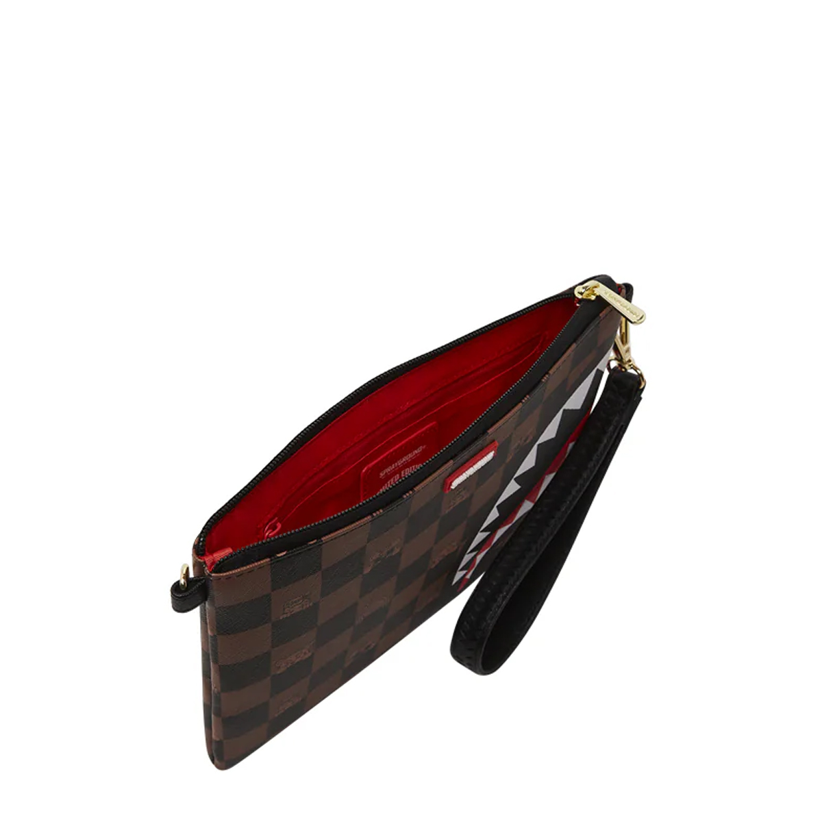 Sprayground Pochette Peeking Character Check Limited Edition - 4 Sprayground Pochette Peeking Character Check Limited Edition - 4