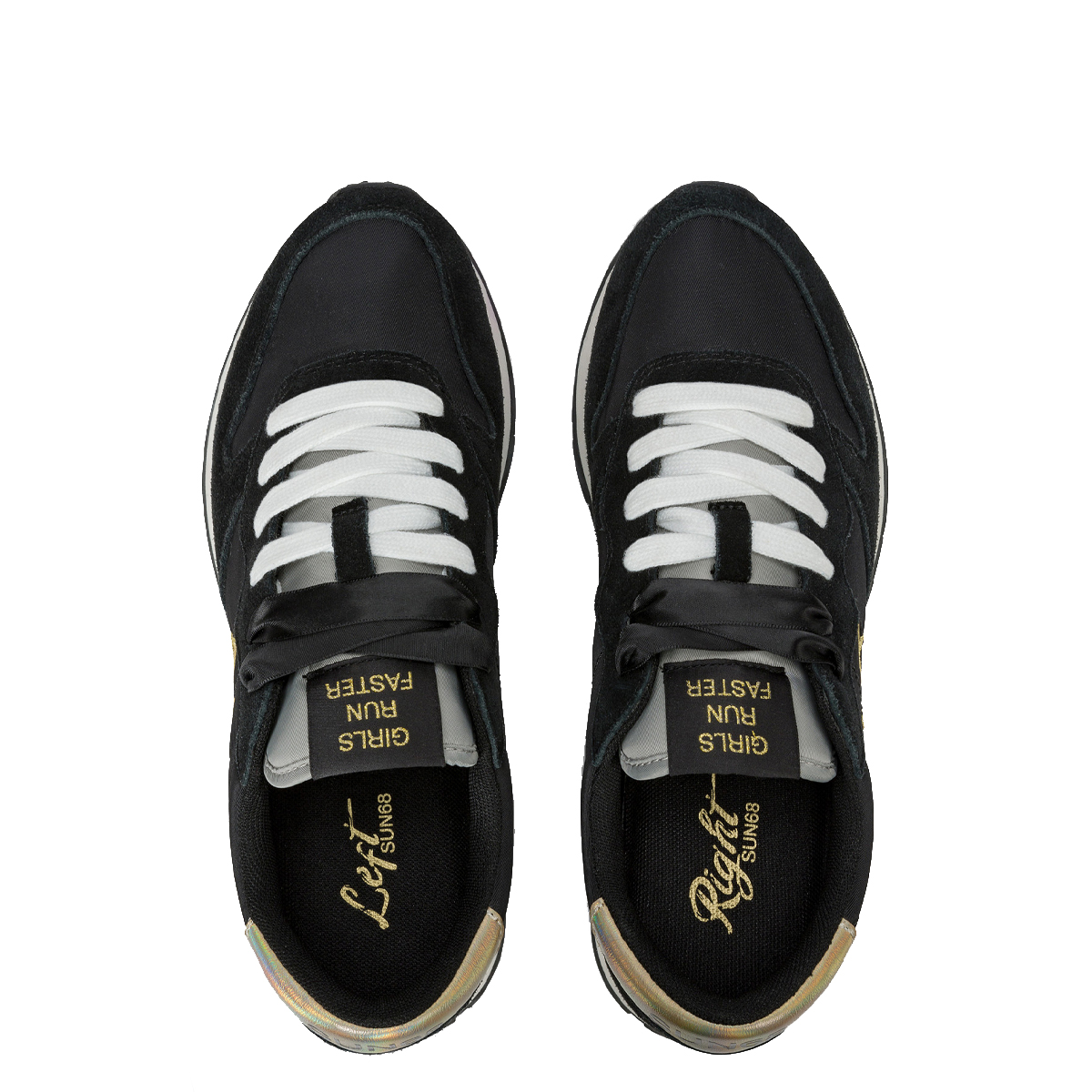 Sun68 Sneakers Ally Gold Silver Oro Nero - 3 Sun68 Sneakers Ally Gold Silver Oro Nero - 3