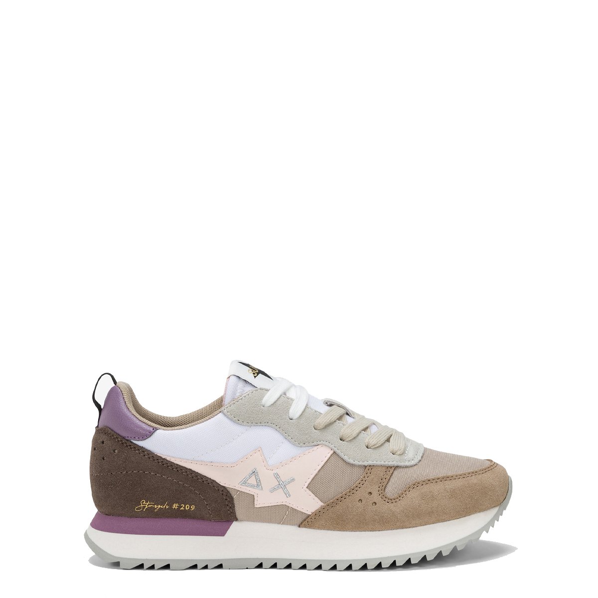 Sun68 Sneakers Stargirl Multicolor Beige Scuro - 1 Sun68 Sneakers Stargirl Multicolor Beige Scuro - 1