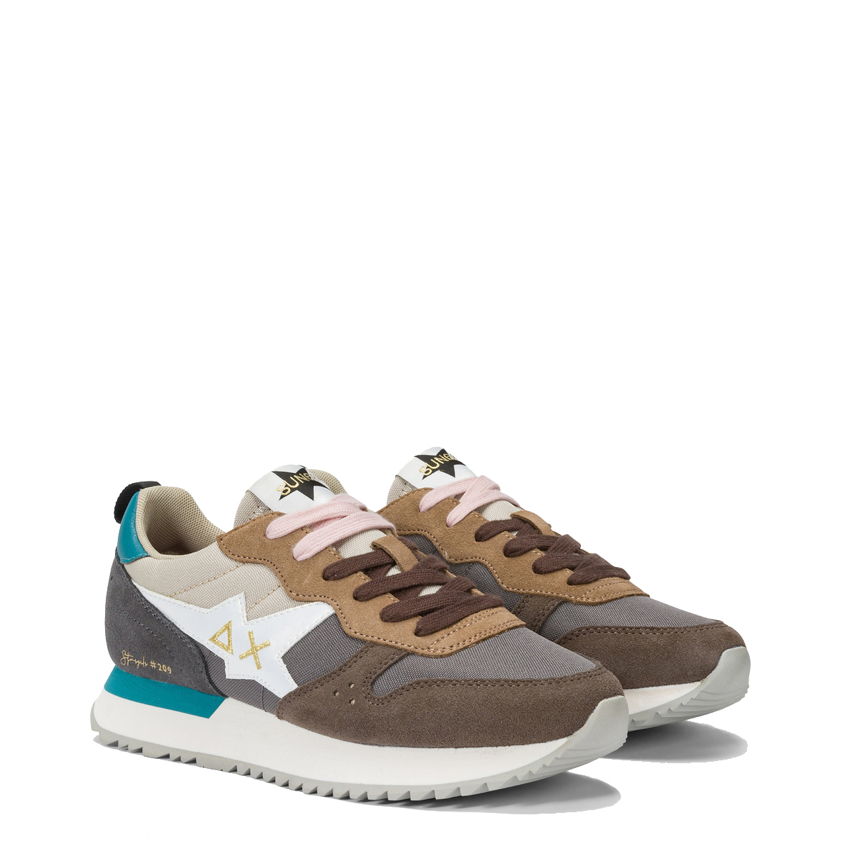 Sun68 Sneakers Stargirl Multicolor Grigio Scuro - 2 Sun68 Sneakers Stargirl Multicolor Grigio Scuro - 2