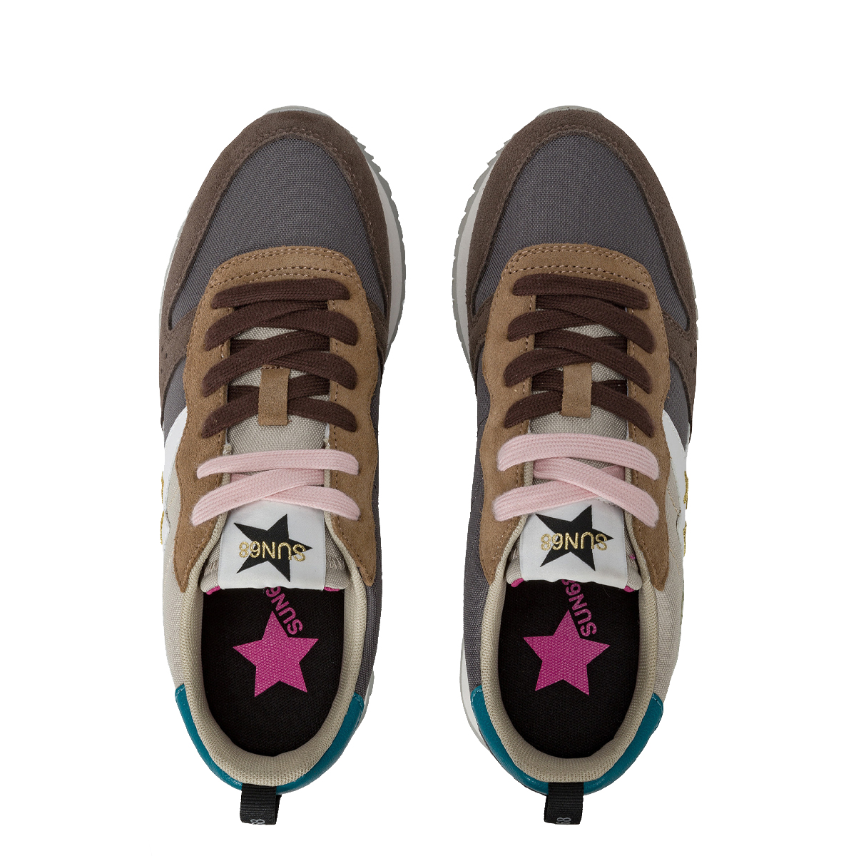 Sun68 Sneakers Stargirl Multicolor Grigio Scuro - 4 Sun68 Sneakers Stargirl Multicolor Grigio Scuro - 4
