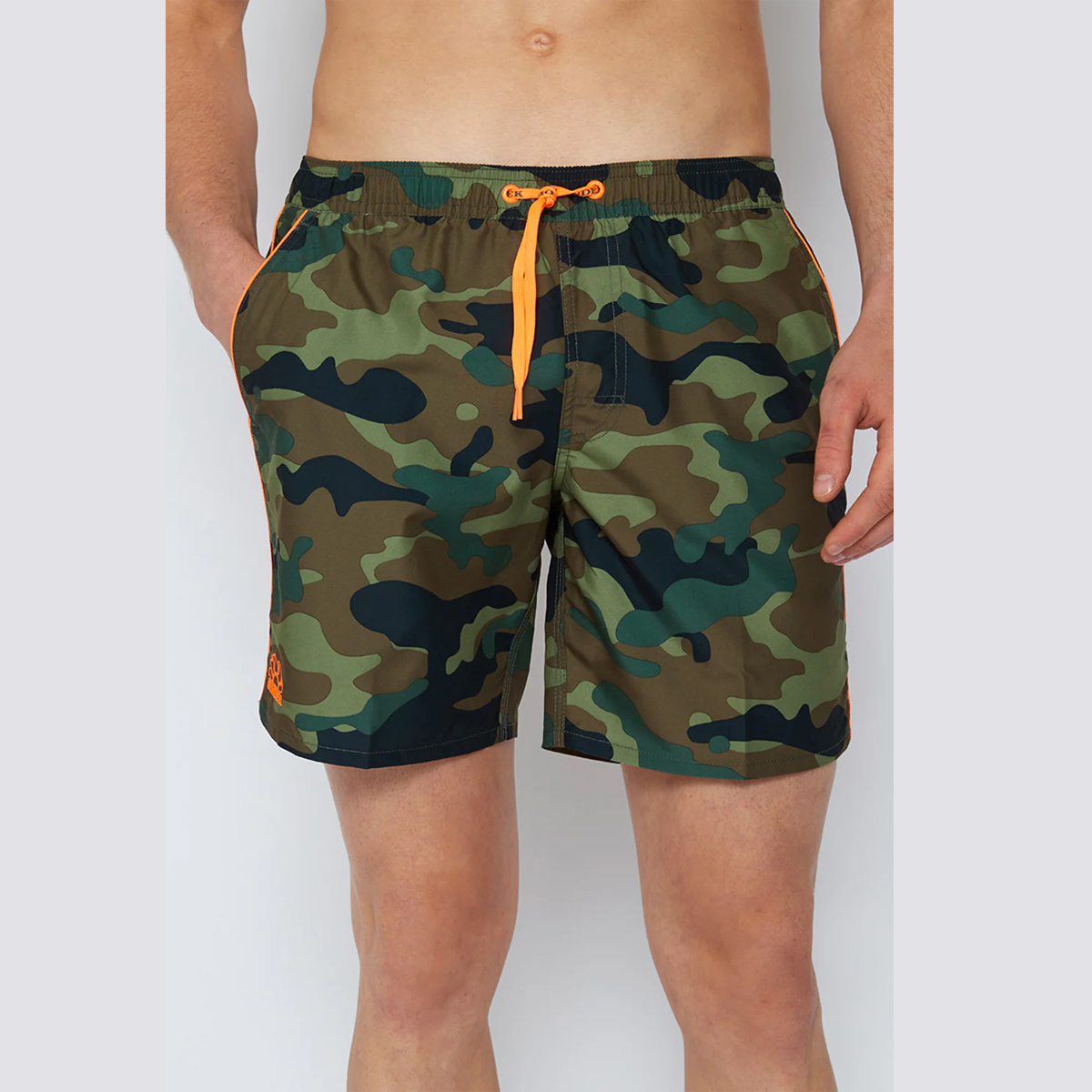 Sundek Costume Medio Stampa Camou Deep Forest - 3