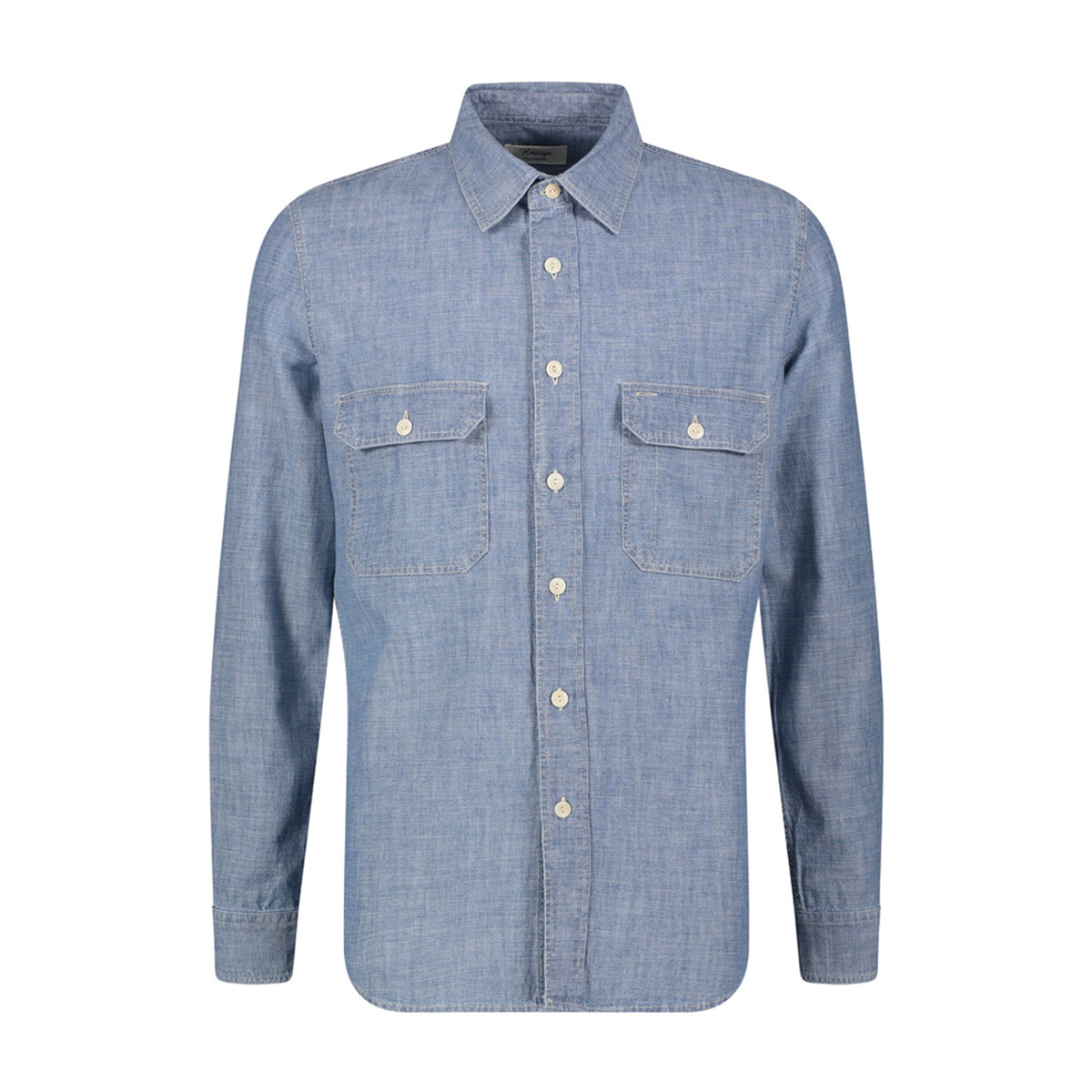 Tela Genova Camicia Emilio Blue - 1