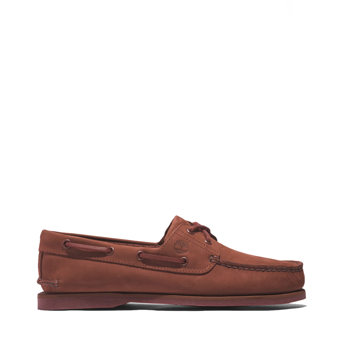 Timberland Scarpa Classic Boat Dark Red Nubuck - 1 Timberland Scarpa Classic Boat Dark Red Nubuck - 1