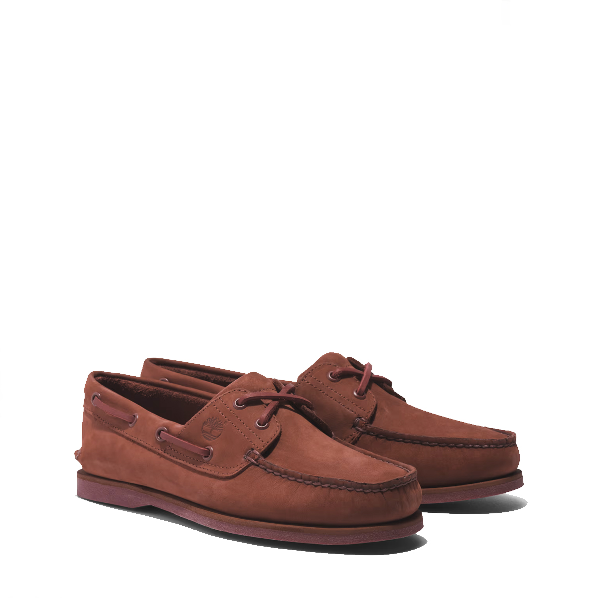 Timberland Scarpa Classic Boat Dark Red Nubuck - 4 Timberland Scarpa Classic Boat Dark Red Nubuck - 4
