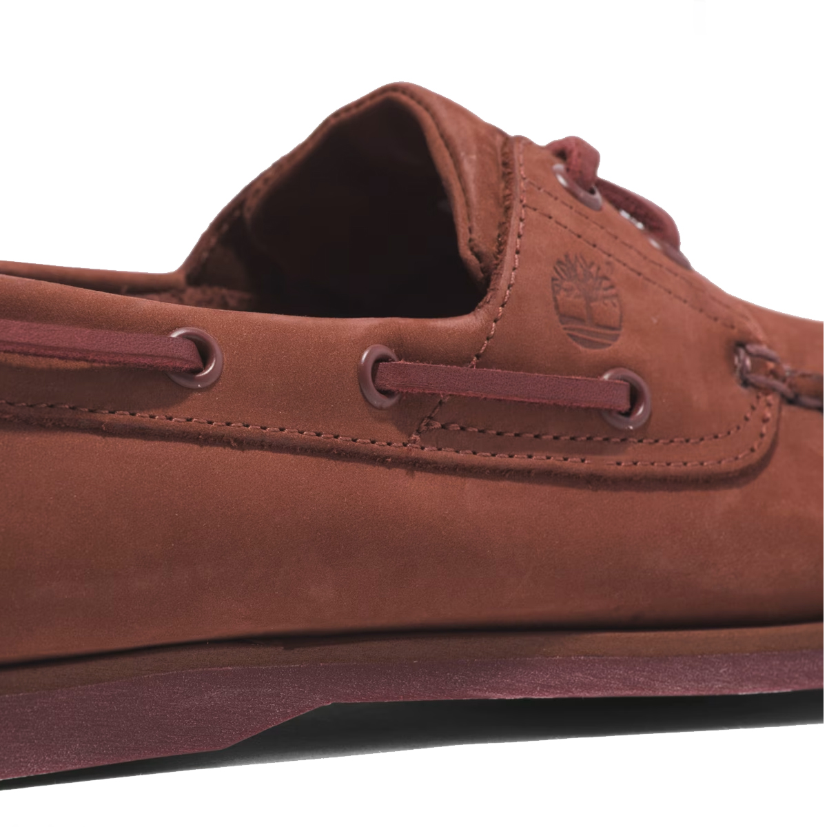 Timberland Scarpa Classic Boat Dark Red Nubuck - 7 Timberland Scarpa Classic Boat Dark Red Nubuck - 7