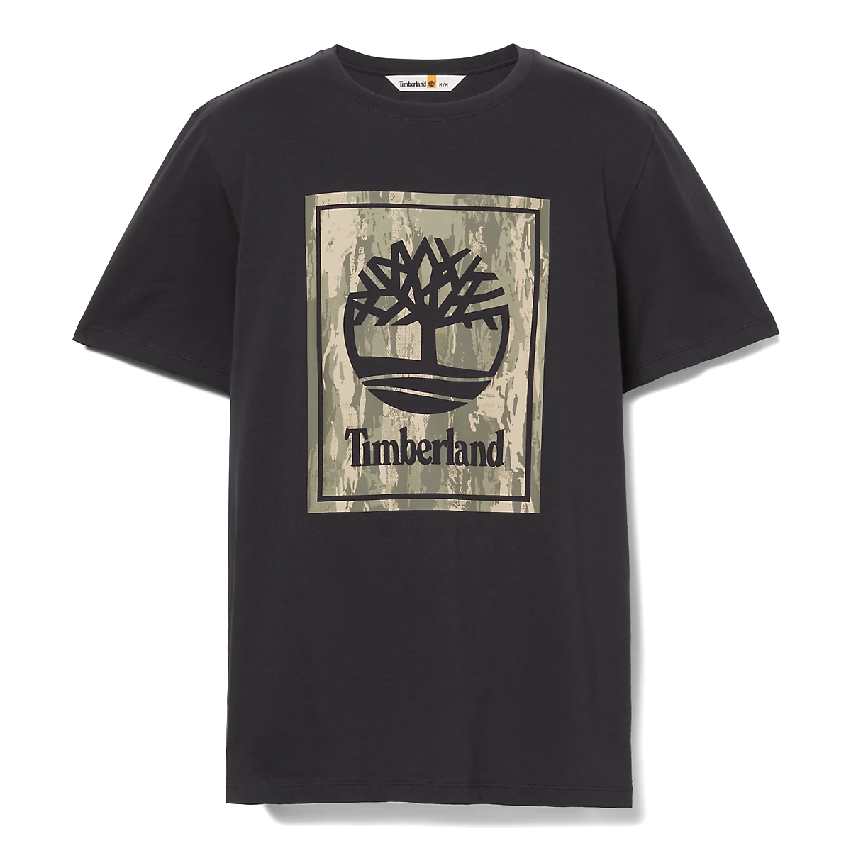Timberland T-Shirt Stack Logo Black - 1 Timberland T-Shirt Stack Logo Black - 1