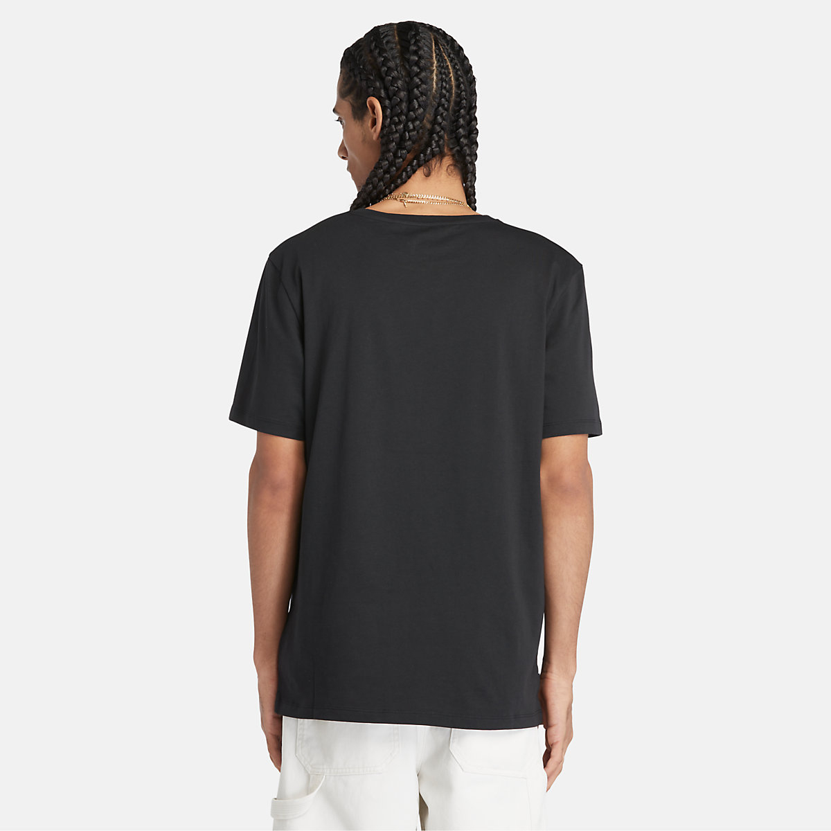 Timberland T-Shirt Stack Logo Black - 3 Timberland T-Shirt Stack Logo Black - 3