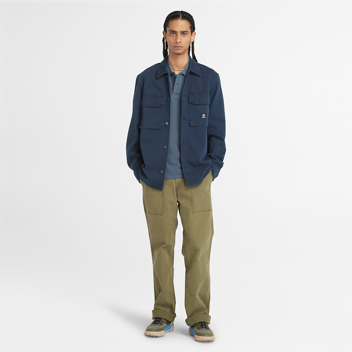 Timberland Polo Merrymack Dyed Dark Sapphire - 4 Timberland Polo Merrymack Dyed Dark Sapphire - 4