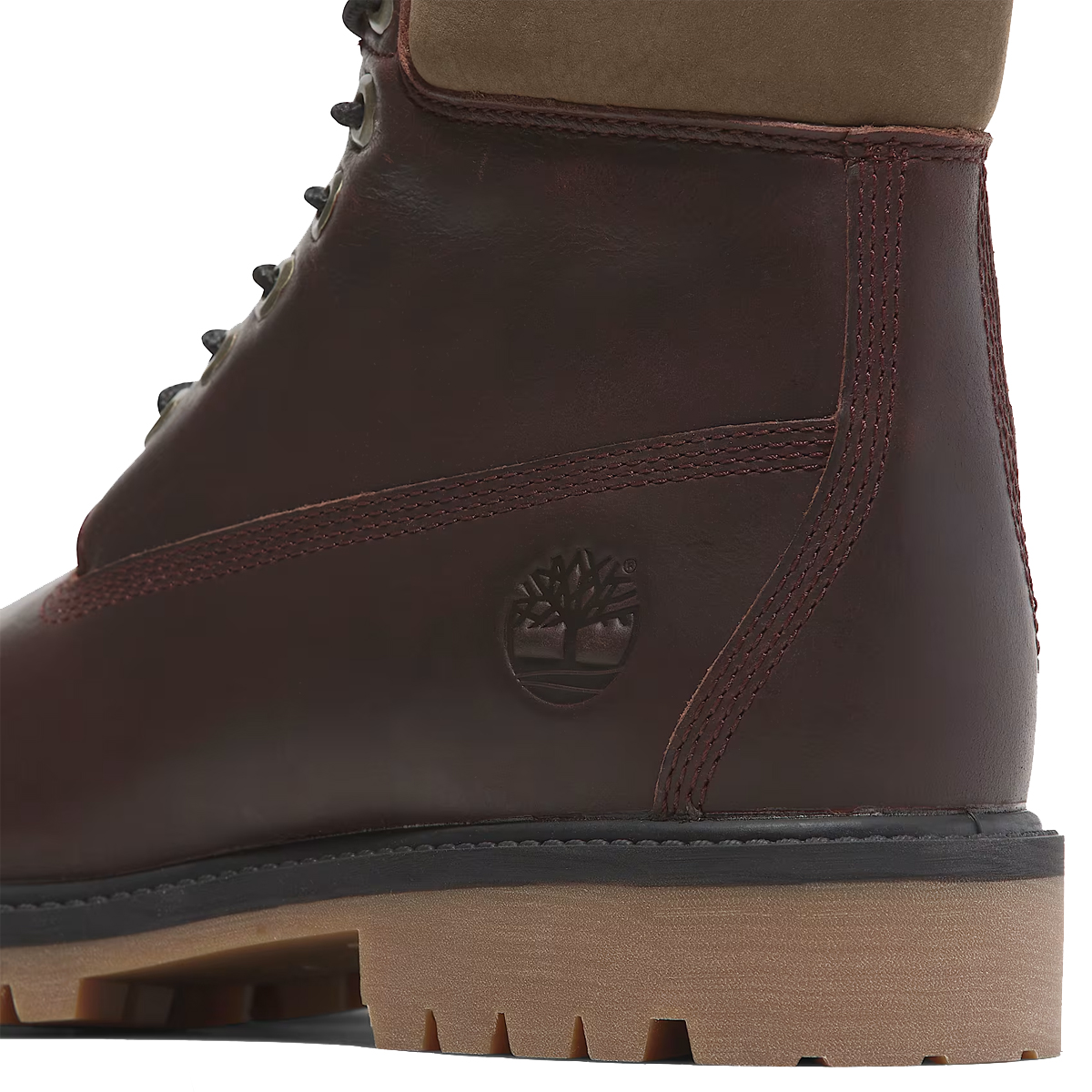 Timberland Stivale 6 Inch Stringato Heritage Burgundy - 7