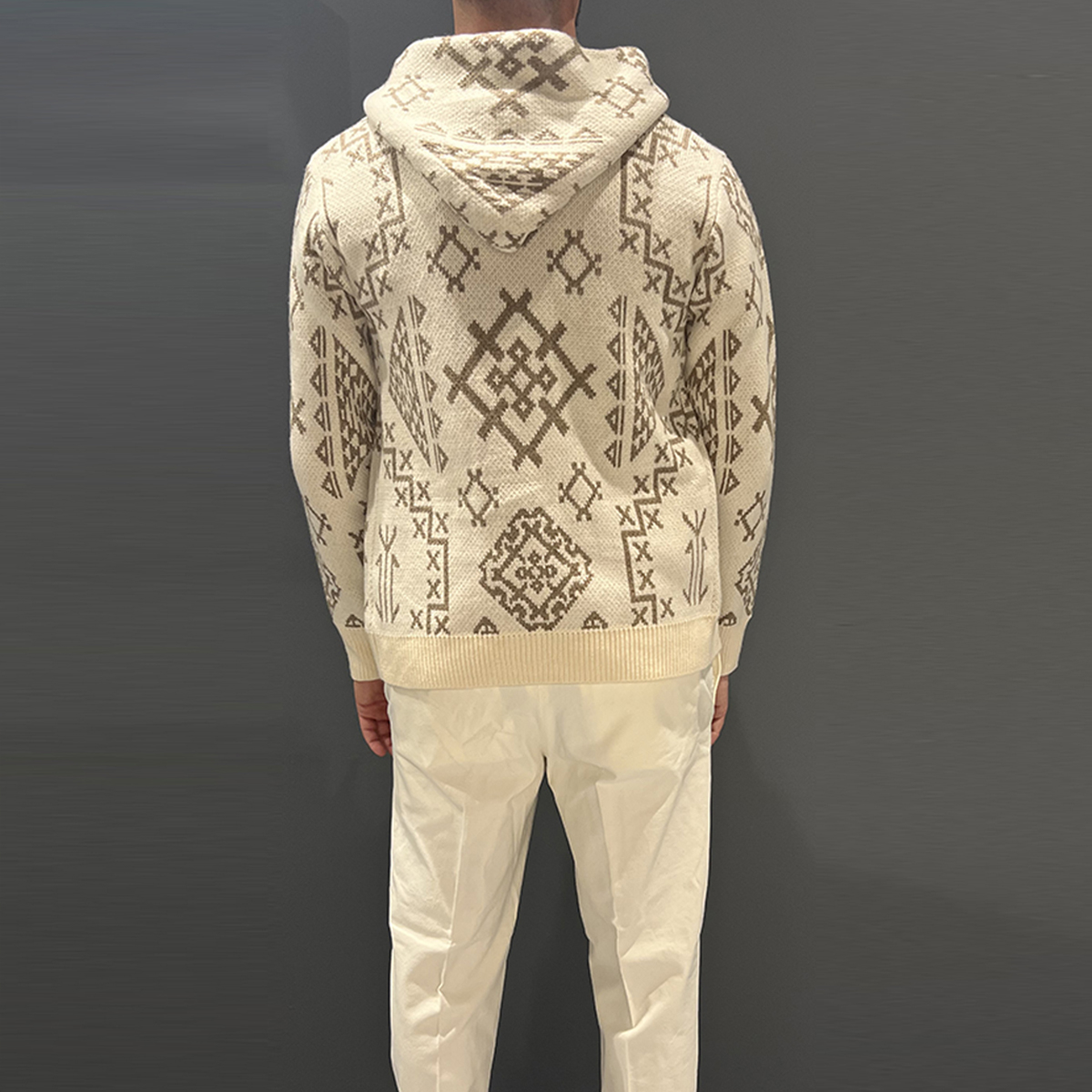 Tooco Cardigan Perù Baku Off White - 3
