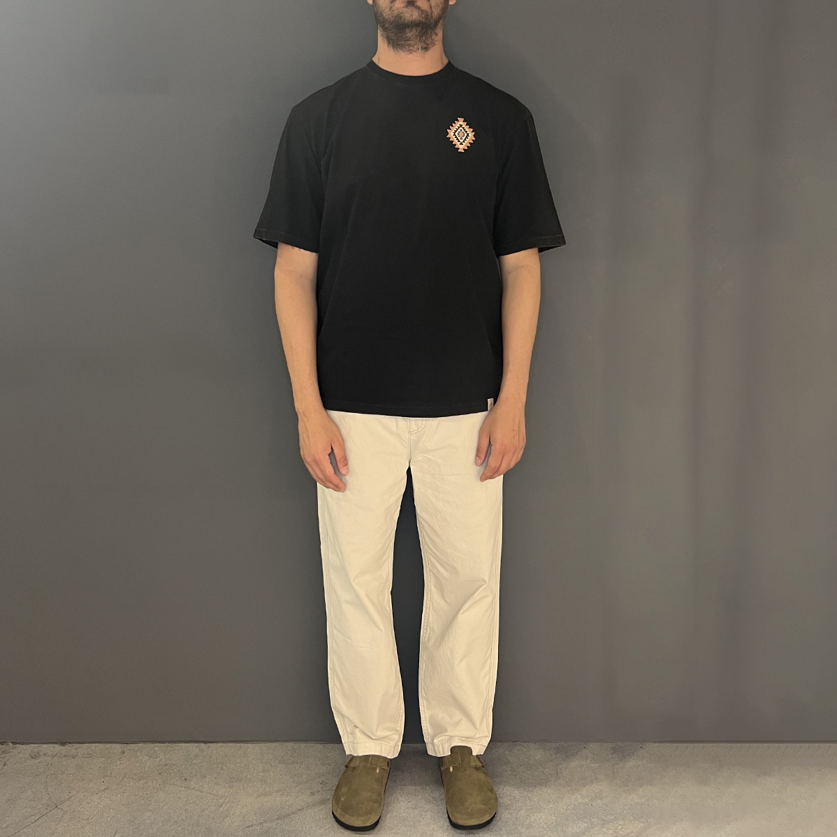 Tooco T-Shirt Inka Summer Black Washed - 2 Tooco T-Shirt Inka Summer Black Washed - 2