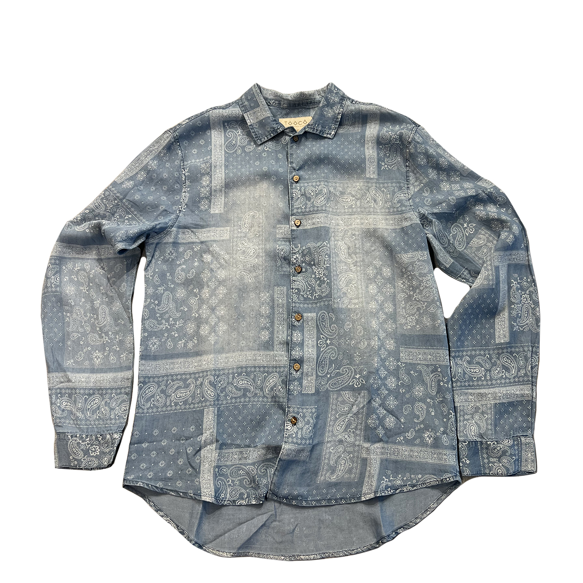 Tooco Camicia Wingdana Medium Denim - 1 Tooco Camicia Wingdana Medium Denim - 1