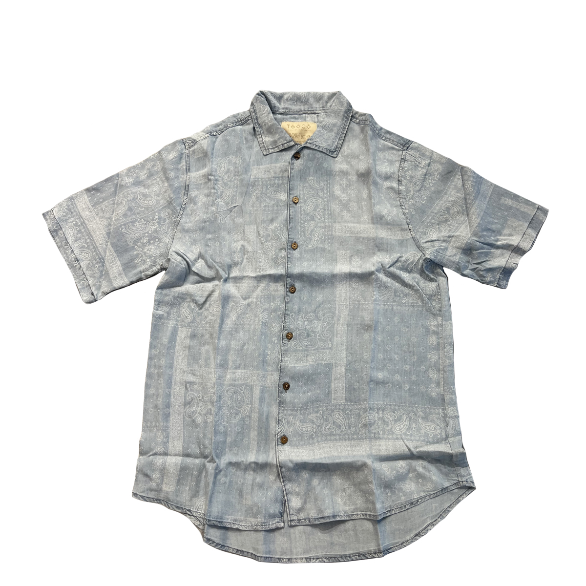 Tooco Camicia Chambray Wingdana Light Denim - 1 Tooco Camicia Chambray Wingdana Light Denim - 1