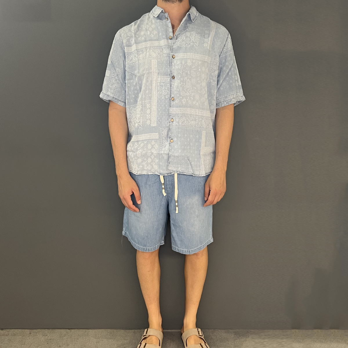 Tooco Camicia Chambray Wingdana Light Denim - 2 Tooco Camicia Chambray Wingdana Light Denim - 2
