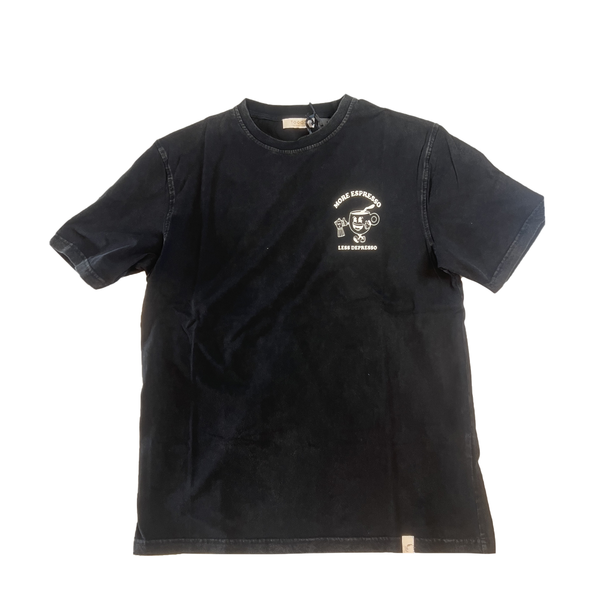 Tooco T-Shirt Espresso Black Washed - 1 Tooco T-Shirt Espresso Black Washed - 1