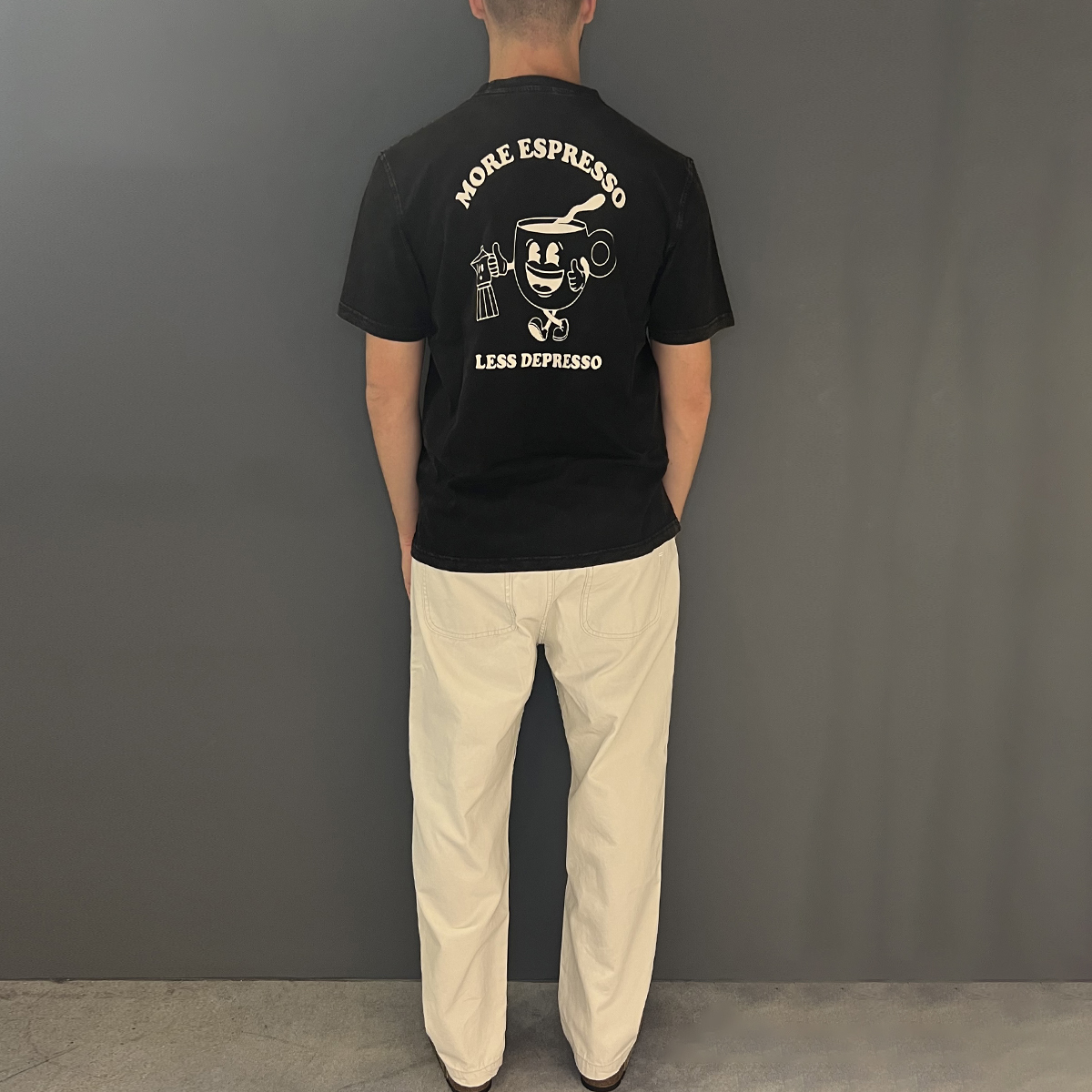 Tooco T-Shirt Espresso Black Washed - 3 Tooco T-Shirt Espresso Black Washed - 3