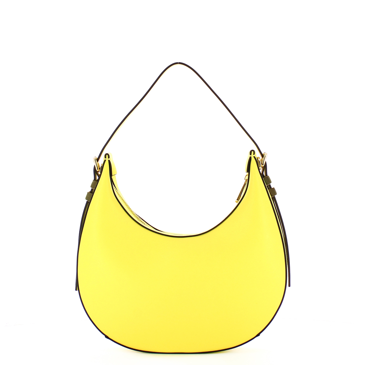 Twin Set Hobo Bag con Oval T Light Lemon - 3 Twin Set Hobo Bag con Oval T Light Lemon - 3