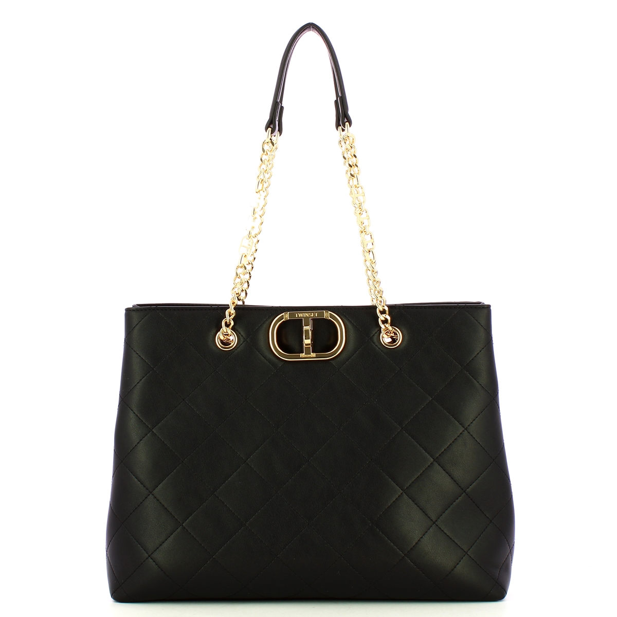 Twin Set Shopper Oval T Nero - 1 Twin Set Shopper Oval T Nero - 1