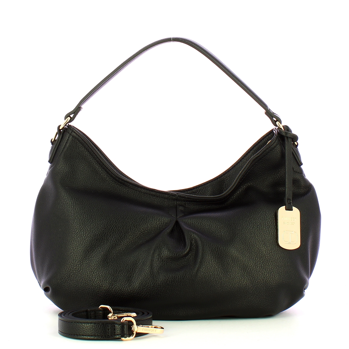 Twin Set Sottospalla Hobo Piccola Nero - 4