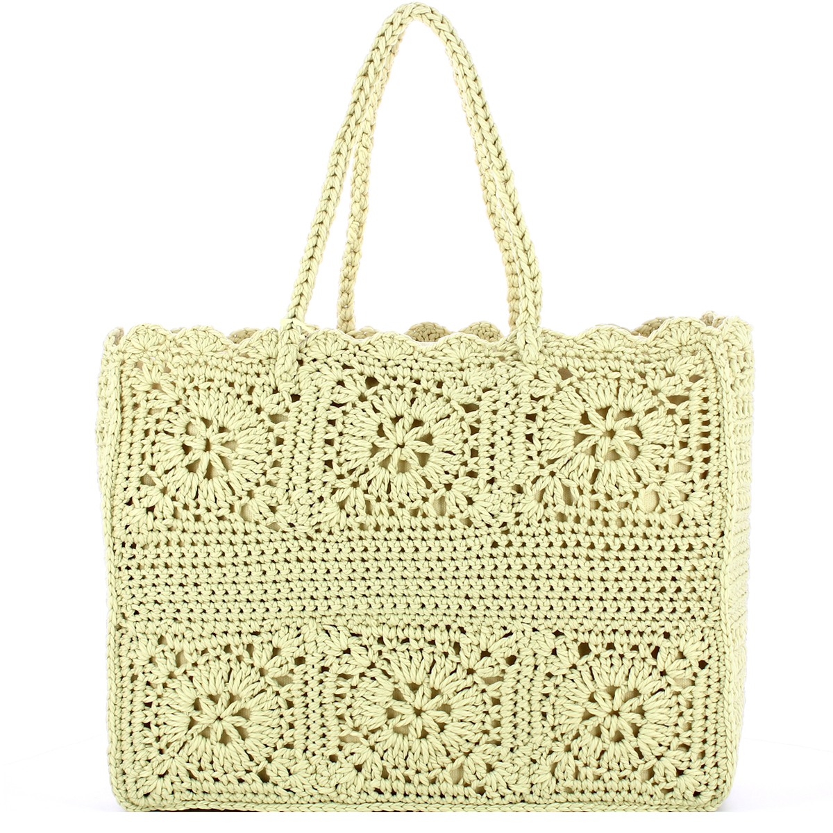 Twin Set Shopping Bag Bohemienne Delicate Beige - 3 Twin Set Shopping Bag Bohemienne Delicate Beige - 3