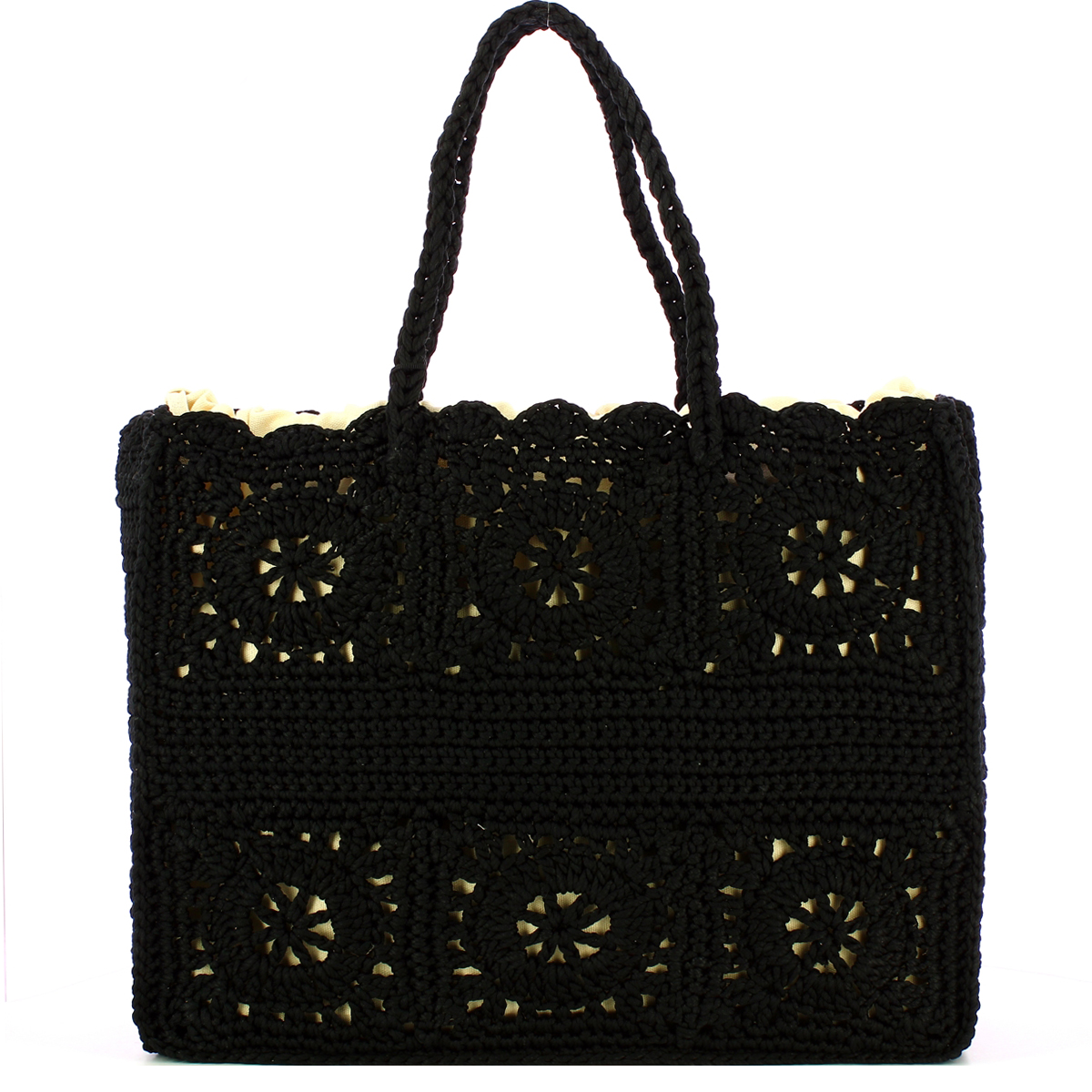 Twin Set Shopping Bag Bohemienne Nero - 3 Twin Set Shopping Bag Bohemienne Nero - 3