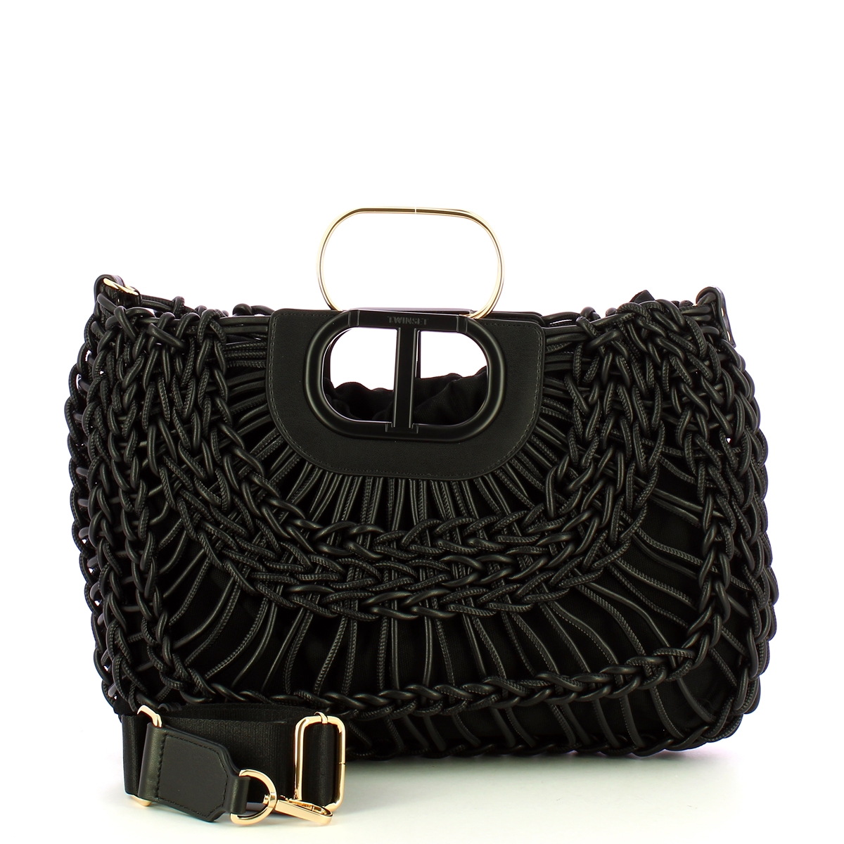 Twin Set Borsa a mano Lila Nero - 4 Twin Set Borsa a mano Lila Nero - 4