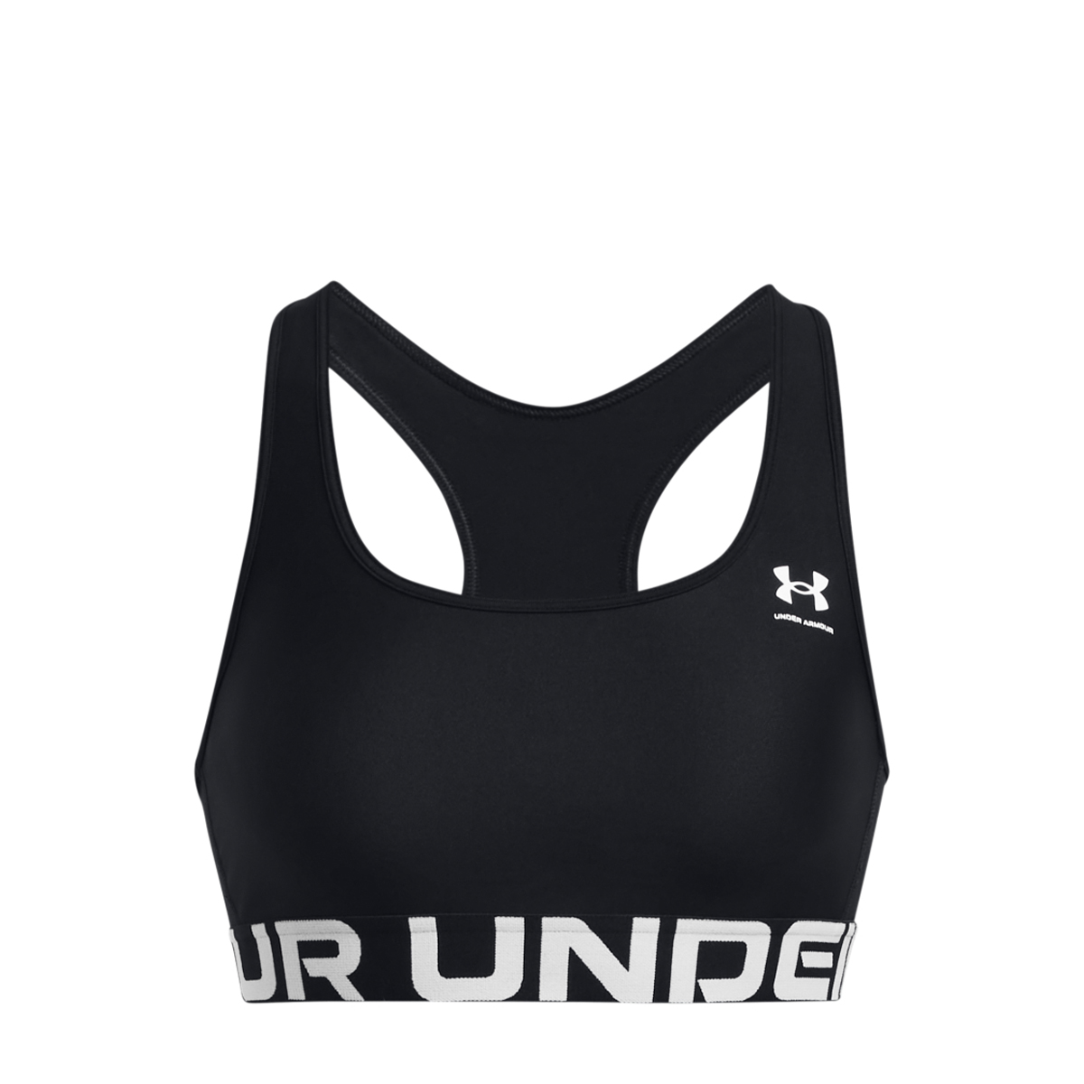 UNDE Reggiseno sportivo HeatGear Armour Mid Branded Black - 1 UNDE Reggiseno sportivo HeatGear Armour Mid Branded Black - 1