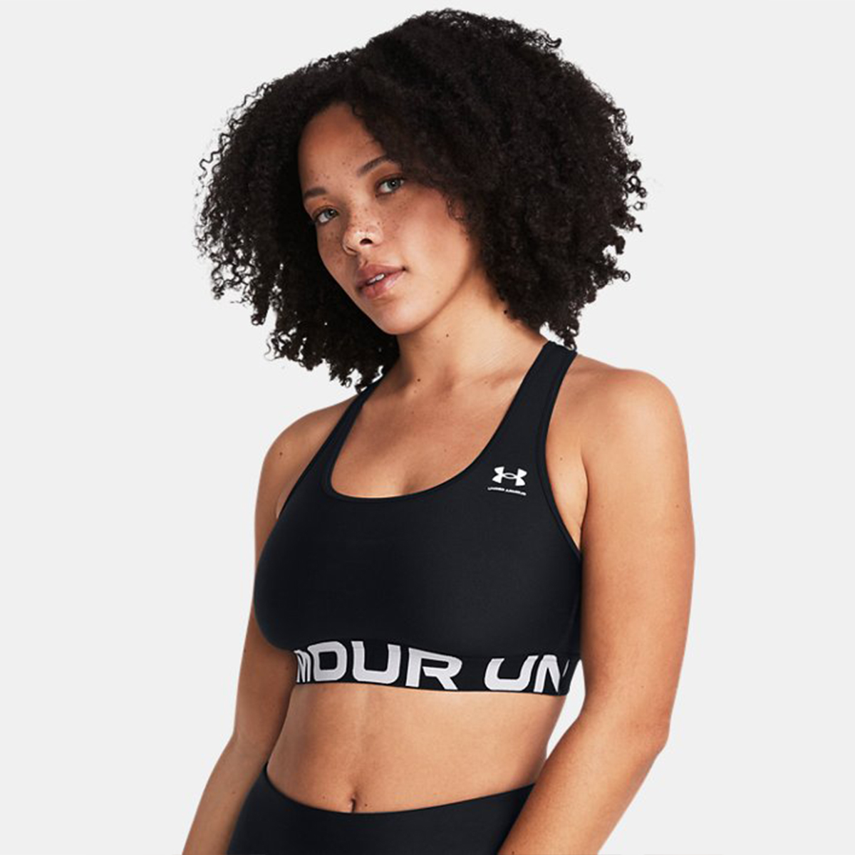 UNDE Reggiseno sportivo HeatGear Armour Mid Branded Black - 4 UNDE Reggiseno sportivo HeatGear Armour Mid Branded Black - 4
